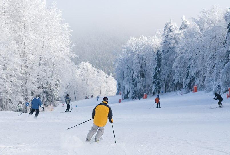 School skiing trip in Italy