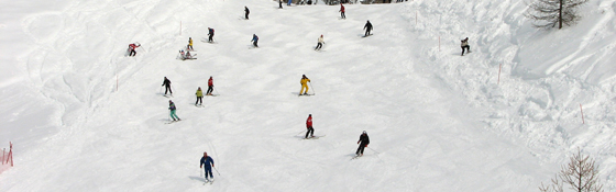 School skiing trip in France