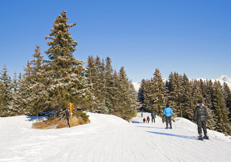 School skiing trip in Austria