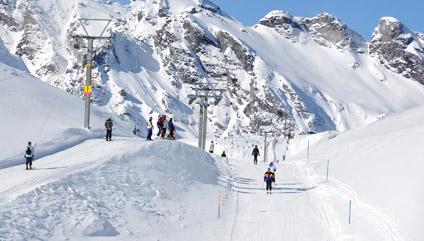 School skiing trip in Austria and beyond
