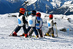 School skiing trip in Austria