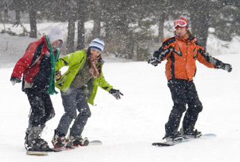 School skiing trip in France