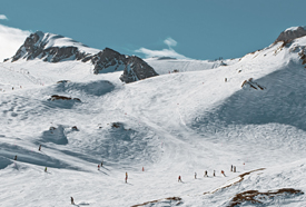 School skiing trip in Zell am See