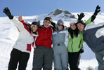 School ski trip in Europe