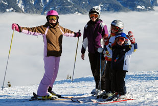 School skiing trip in Italy