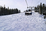 school skiiers