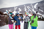 school ski trip in USA