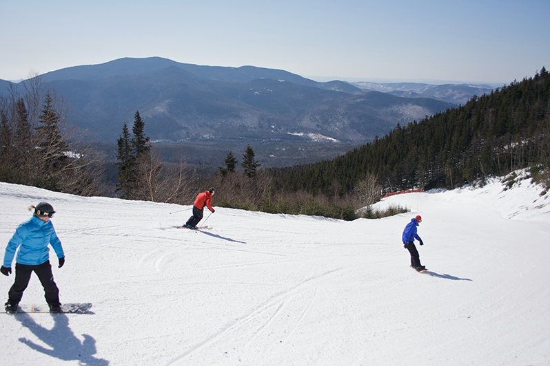 school ski trip in USA